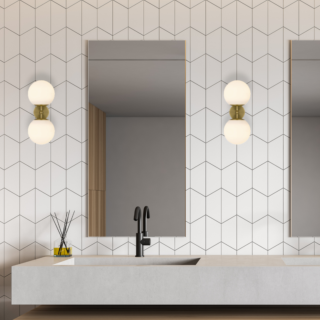 The Block Edit 2 - How to nail The Block’s bathroom looks with Telbix Lighting