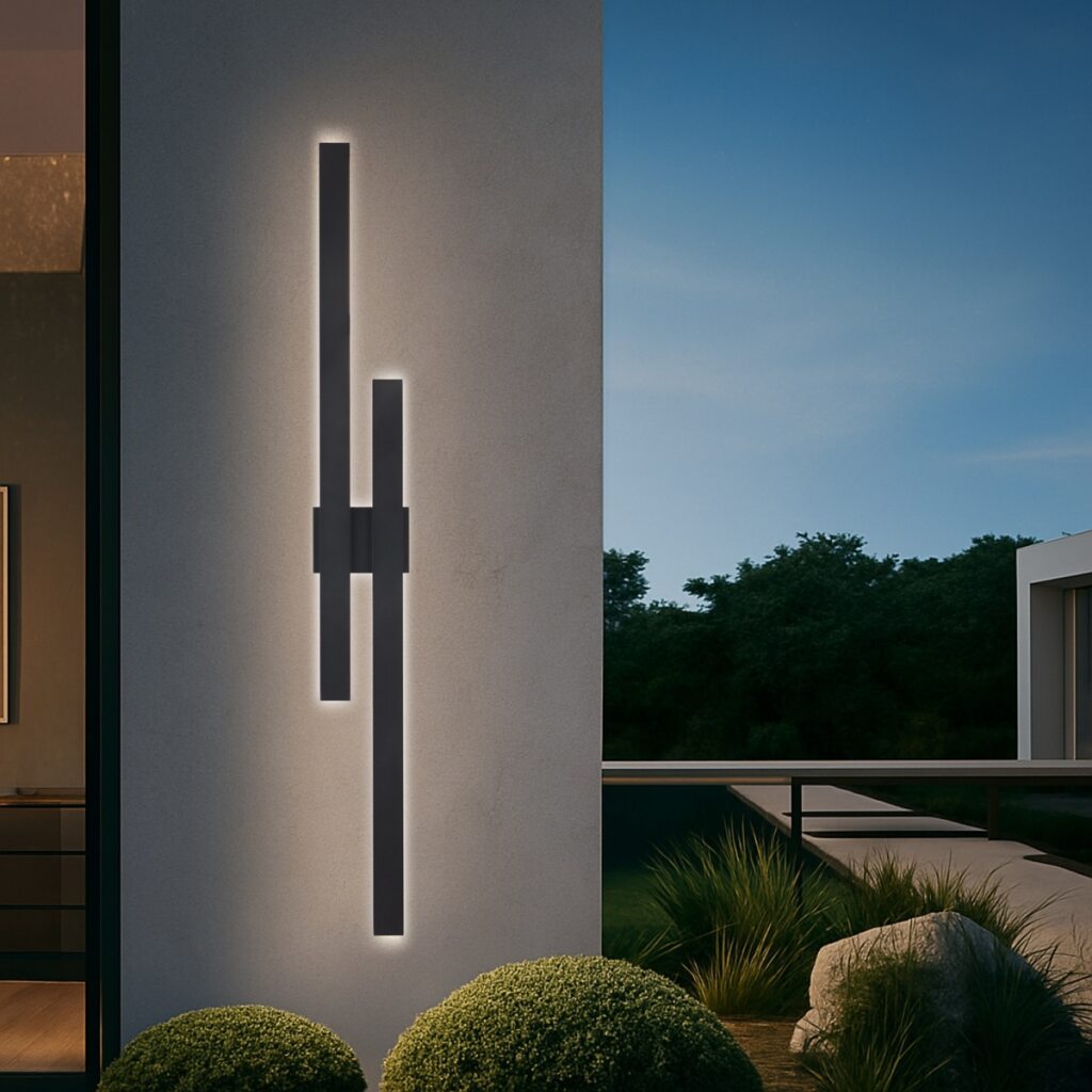 EBIZA 2 LIGHT EXTERIOR WALL LAMP