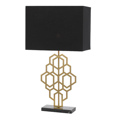 AKRON TABLE LAMP LARGE BLACK from Australia's leading wholesale lighting supplier