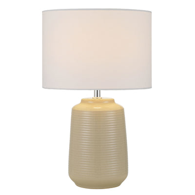ANNI CERAMIC TABLE LAMP cream from Australia's leading wholesale lighting supplier