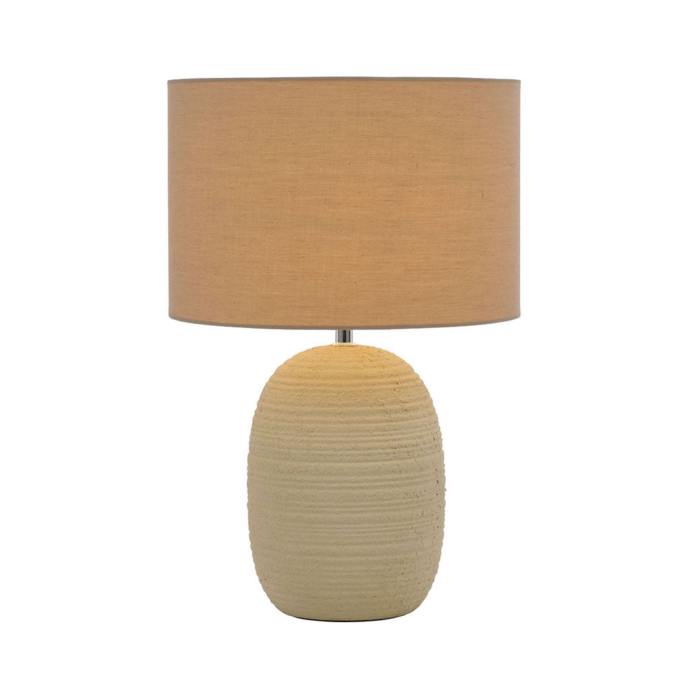 ARBRO CERAMIC TABLE LAMP SAND