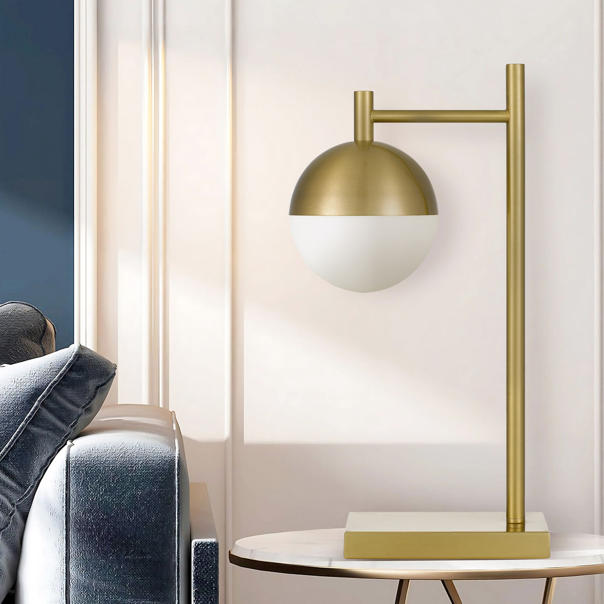 BASILO TABLE LAMP gold from Australia's leading wholesale lighting supplier