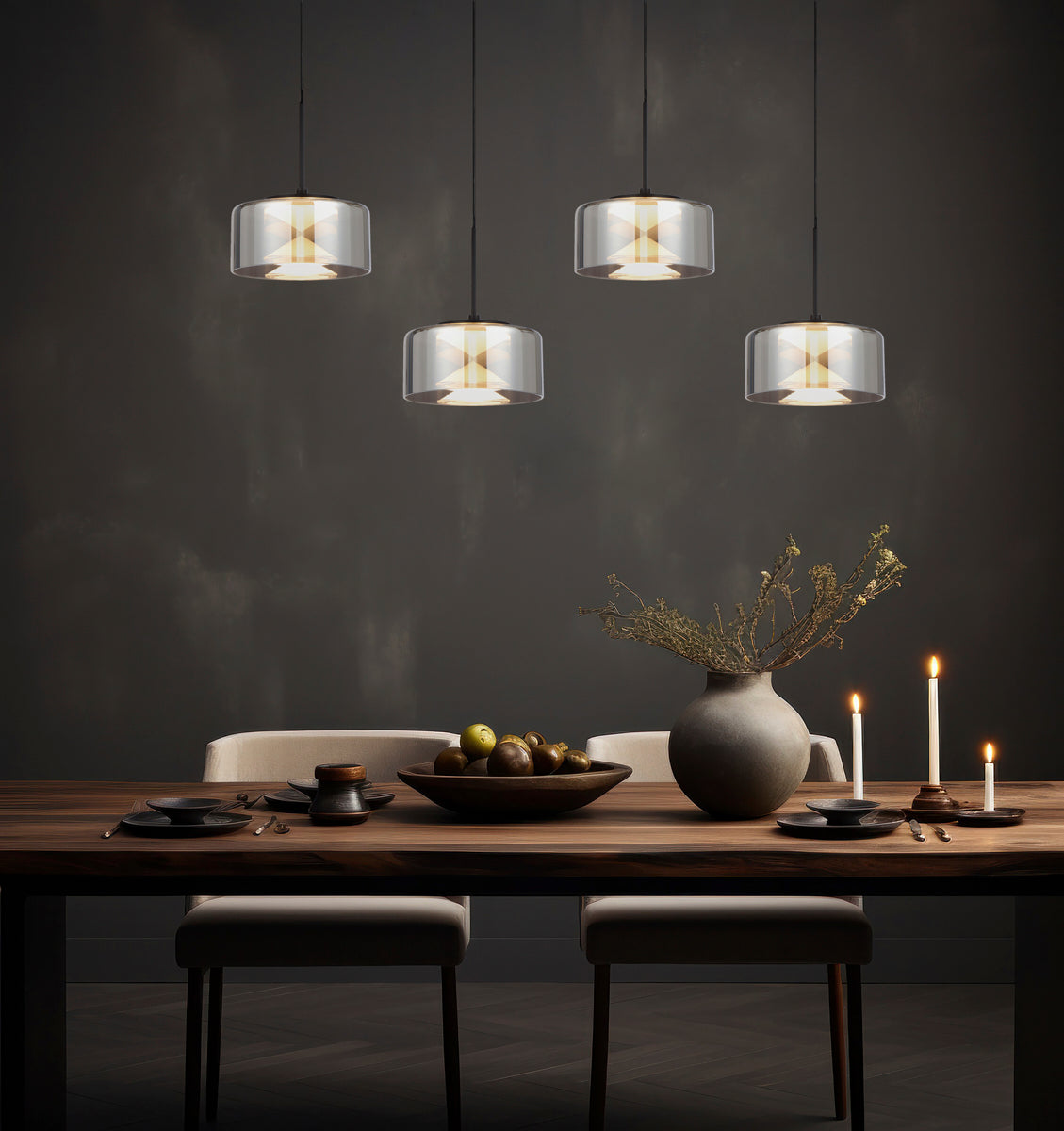 CEDRO 4 LIGHT PENDANT