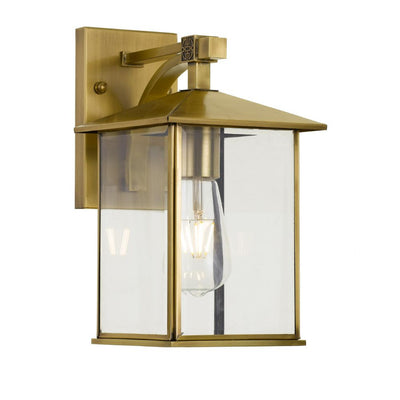 COBY 18 SOLID BRASS EXTERIOR WALL LIGHT