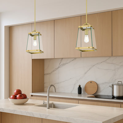 COLAIR 1 LIGHT SOLID BRASS