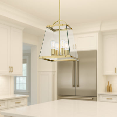COLAIR 4 LIGHTS SOLID BRASS