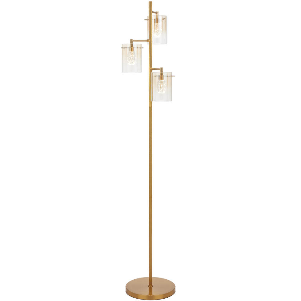 CREVIL 3 LIGHT FLOOR LAMP