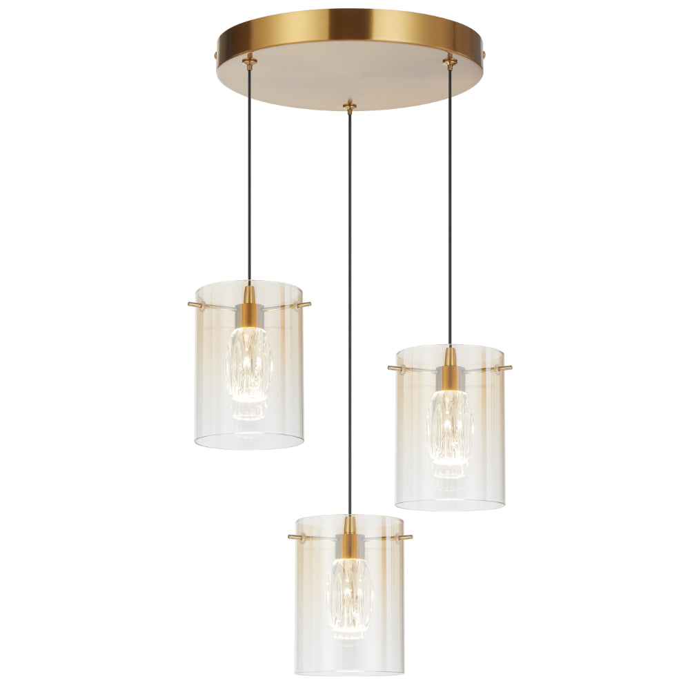 CREVIL 3 LIGHT PENDANT