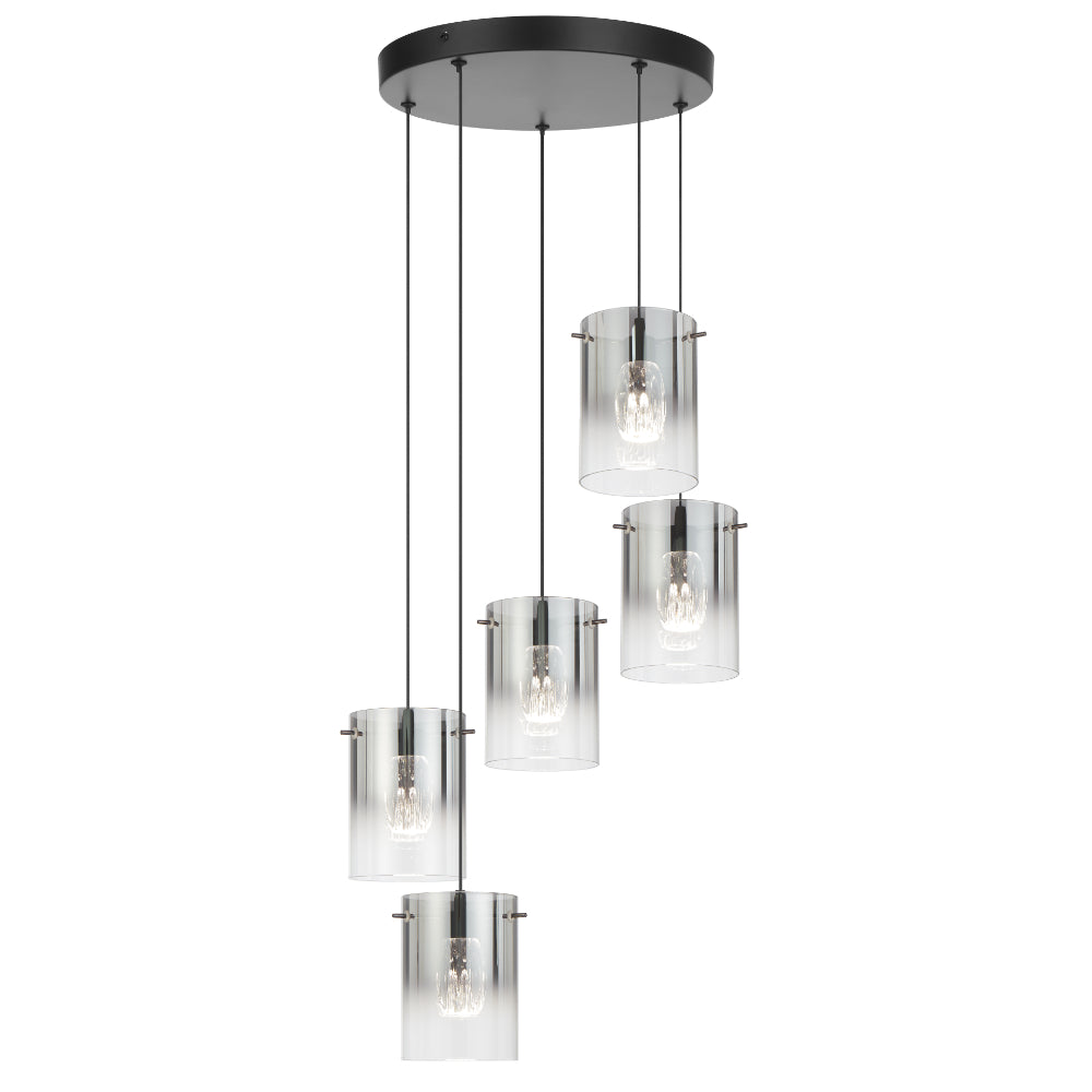 CREVIL 5 LIGHT PENDANT