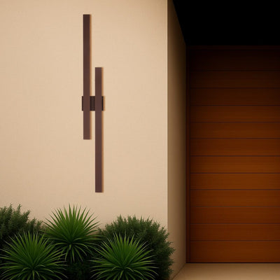 EBIZA 2 LIGHT EXTERIOR WALL LIGHT