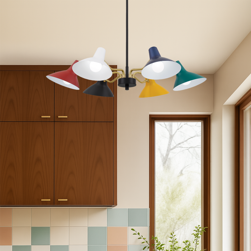 FARBON 6 LIGHTS PENDANT