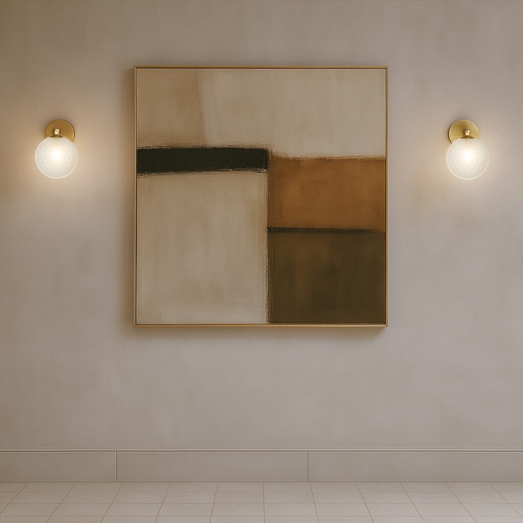 FELTON 1 LIGHT WALL LIGHT ANTIQUE GOLD