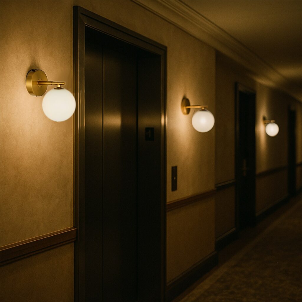 FELTON 1 LIGHT WALL LIGHT ANTIQUE GOLD