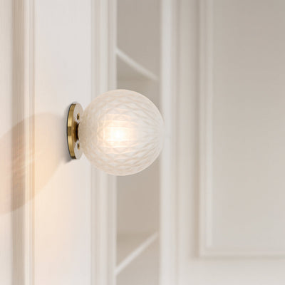 GASTON WALL LIGHT ANTIQUE GOLD