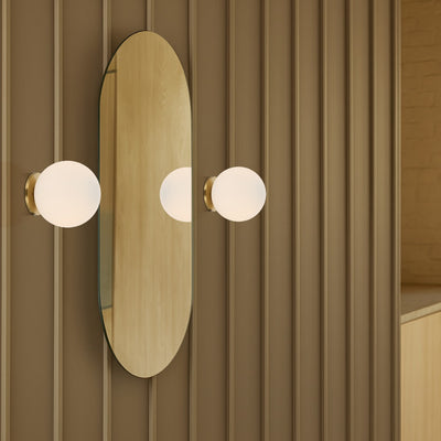 GASTON WALL LIGHT ANTIQUE GOLD