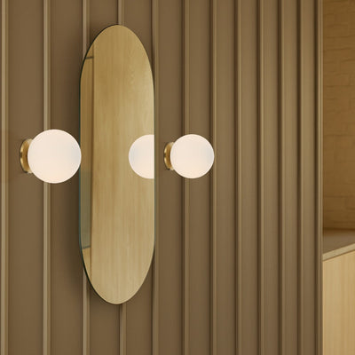 GASTON WALL LIGHT ANTIQUE GOLD