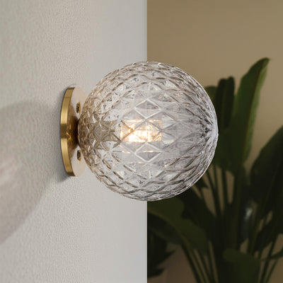 GASTON WALL LIGHT ANTIQUE GOLD