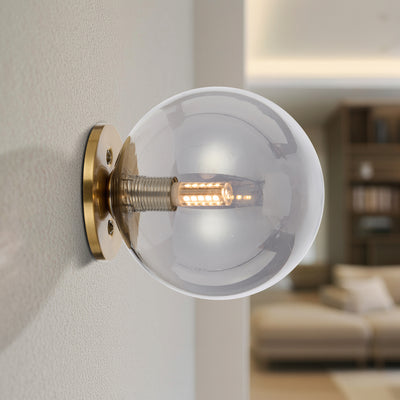 GASTON WALL LIGHT ANTIQUE GOLD