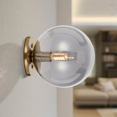 GASTON WALL LIGHT ANTIQUE GOLD