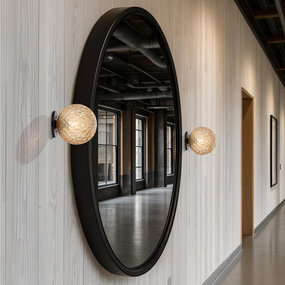 GASTON WALL LIGHT BLACK