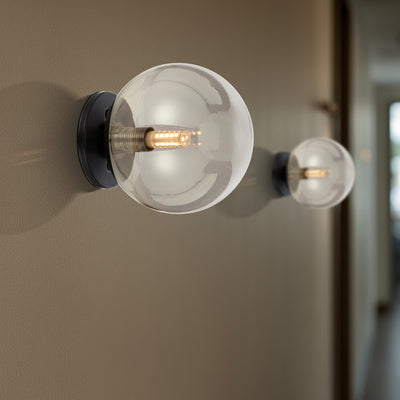 GASTON WALL LIGHT BLACK