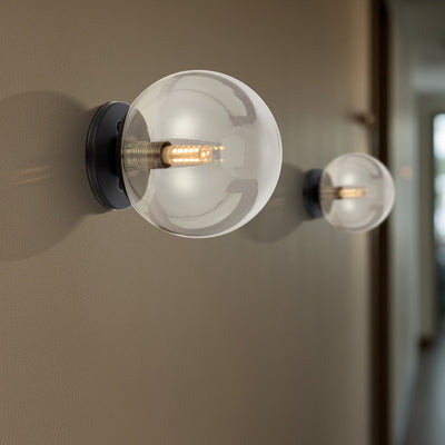 GASTON WALL LIGHT BLACK