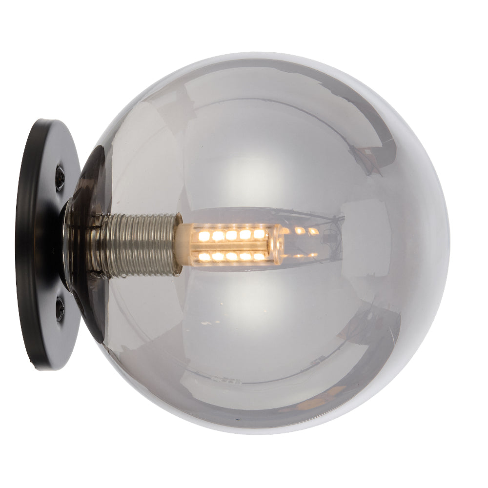 GASTON WALL LIGHT BLACK