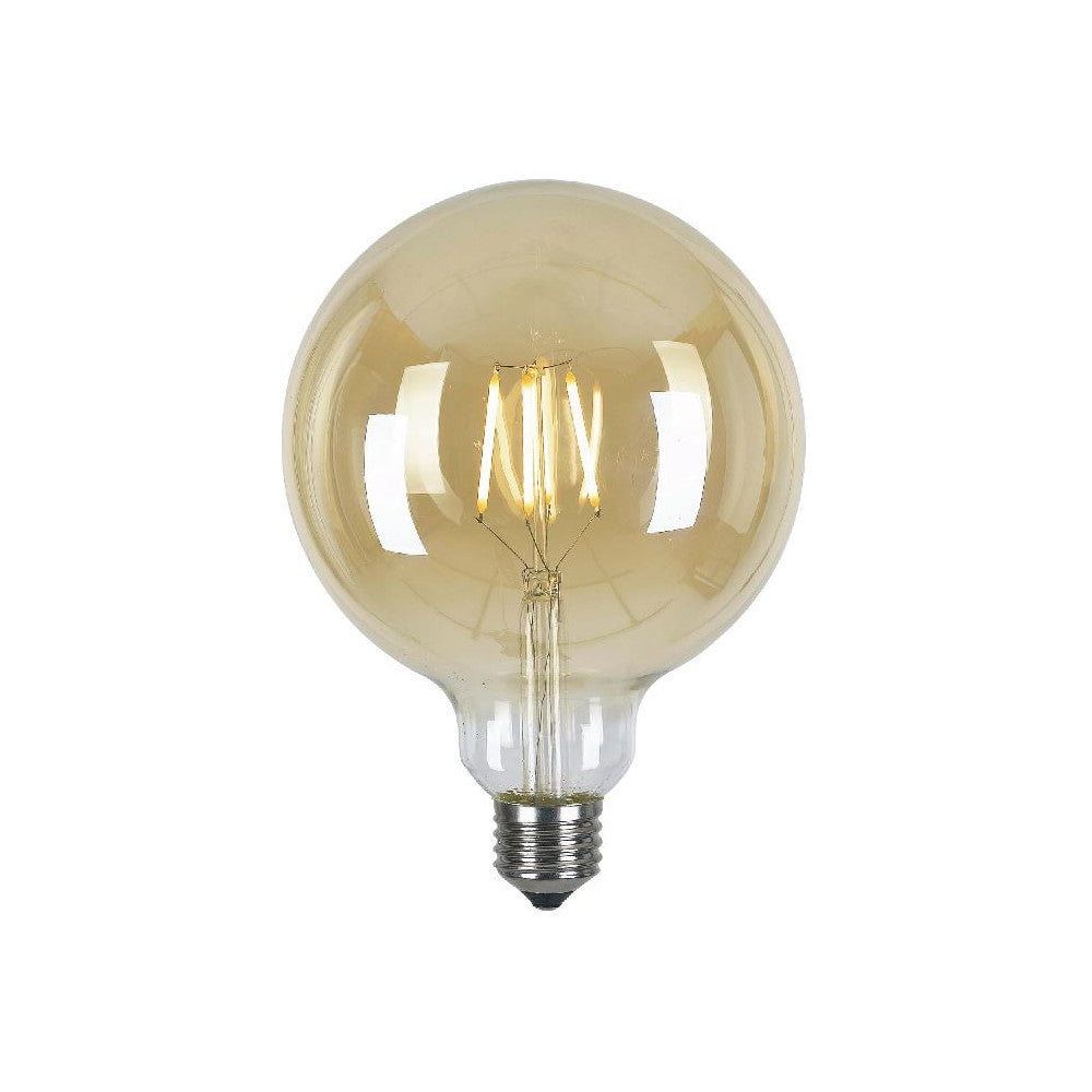 E27 G125 6w LED GLOBE CLEAR NON-DIM