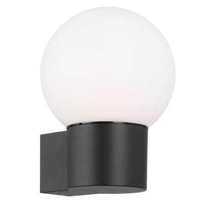 GOREM EXTERIOR WALL BRACKET BLACK/OPAL MATT