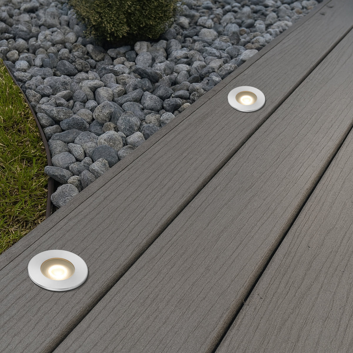 HALON BRASS INGROUND LIGHT