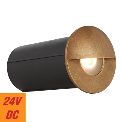 HALON BRASS STEP LIGHT