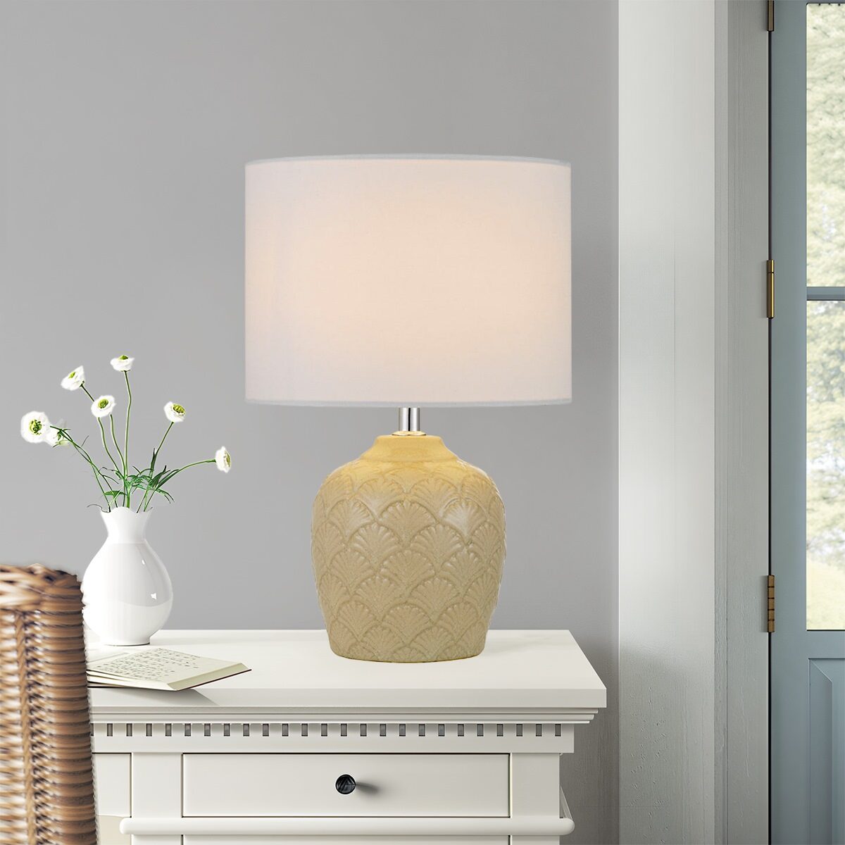 INDO CERAMIC TABLE LAMP