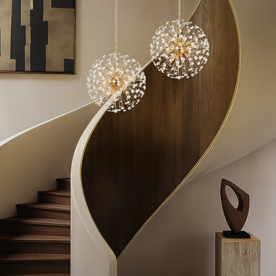 LERIDA 9 LIGHT ROUND PENDANT