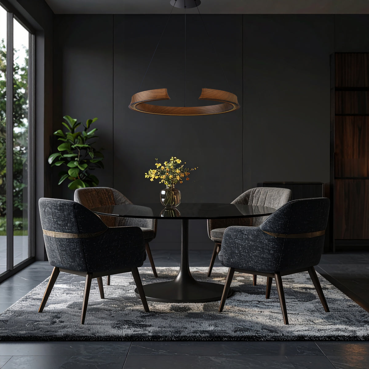 LUCID ROUND PENDANT