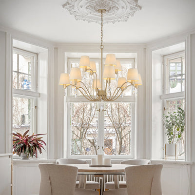 MALVERN 12 LIGHT PENDANT