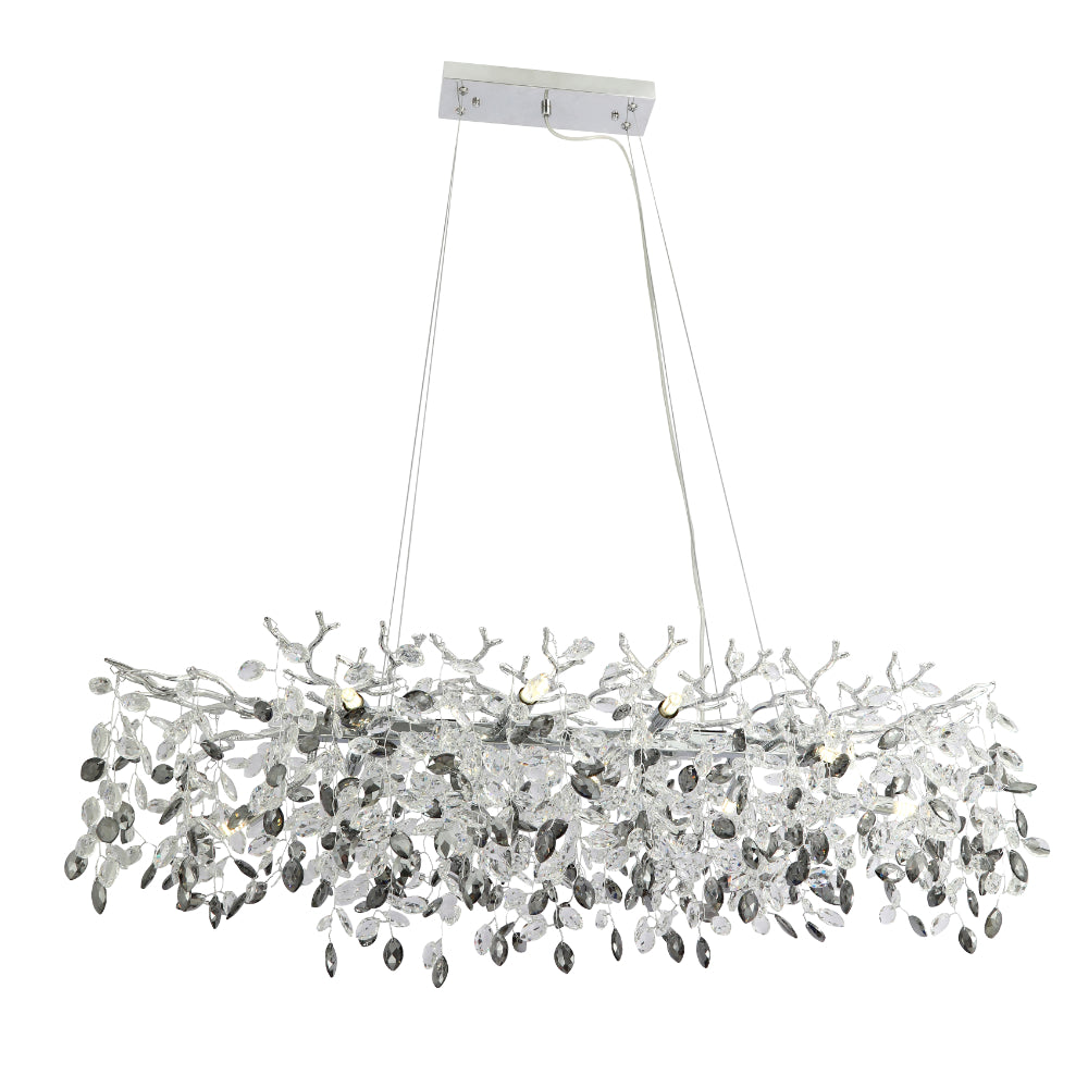 MOLENA 10 LIGHT RECTANGULAR PENDANT