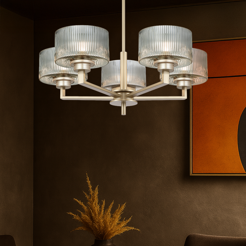 MORENO II 5 LIGHT PENDANT