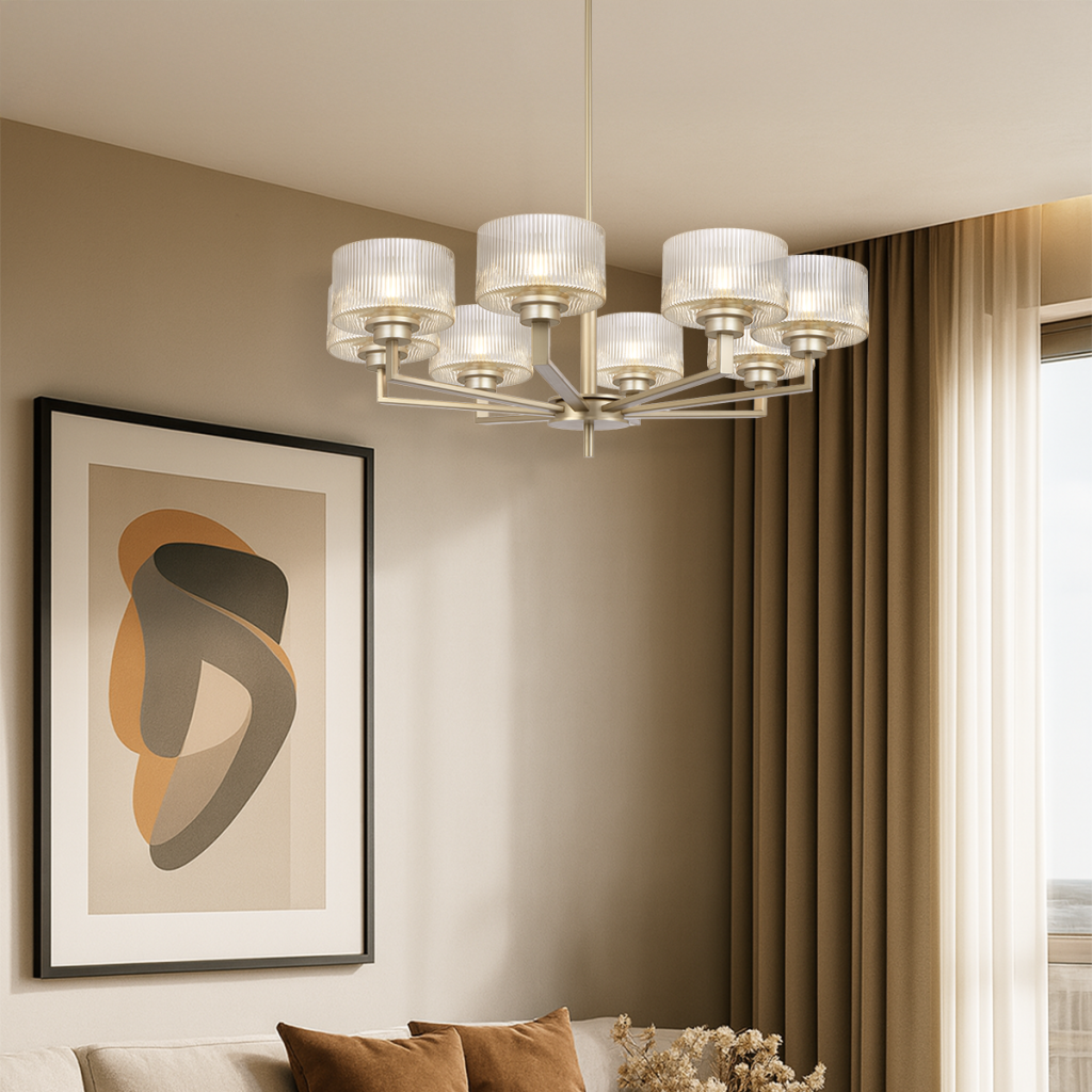 MORENO II 8 LIGHT PENDANT