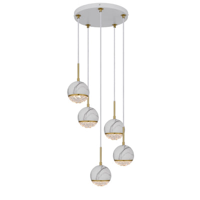 ONETA 5 LIGHTS PENDANT