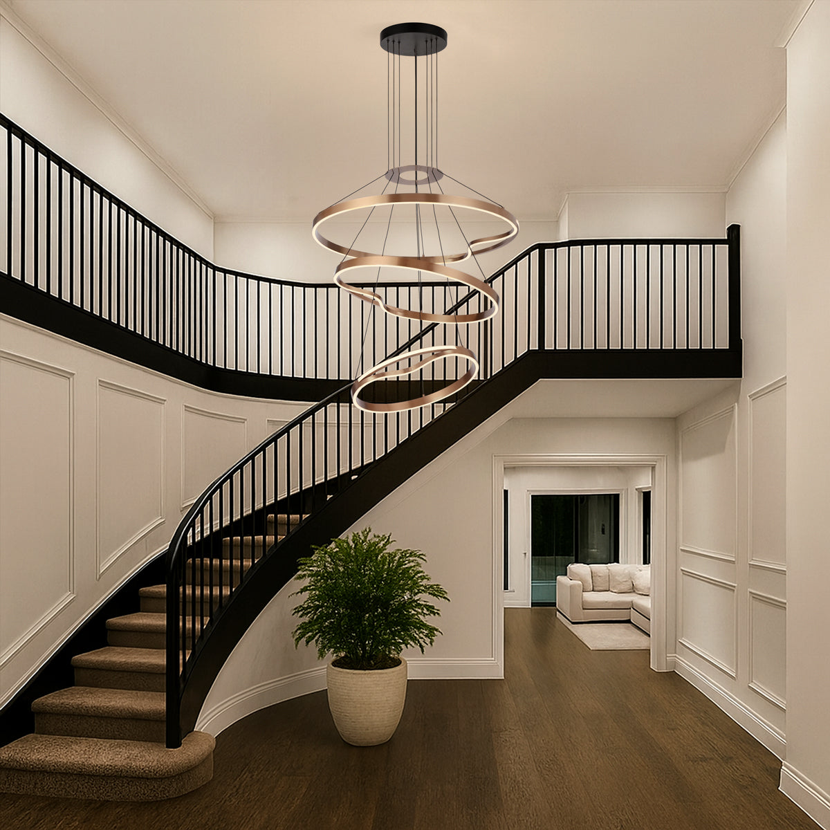 OSTROM 3 TIER PENDANT LIGHT
