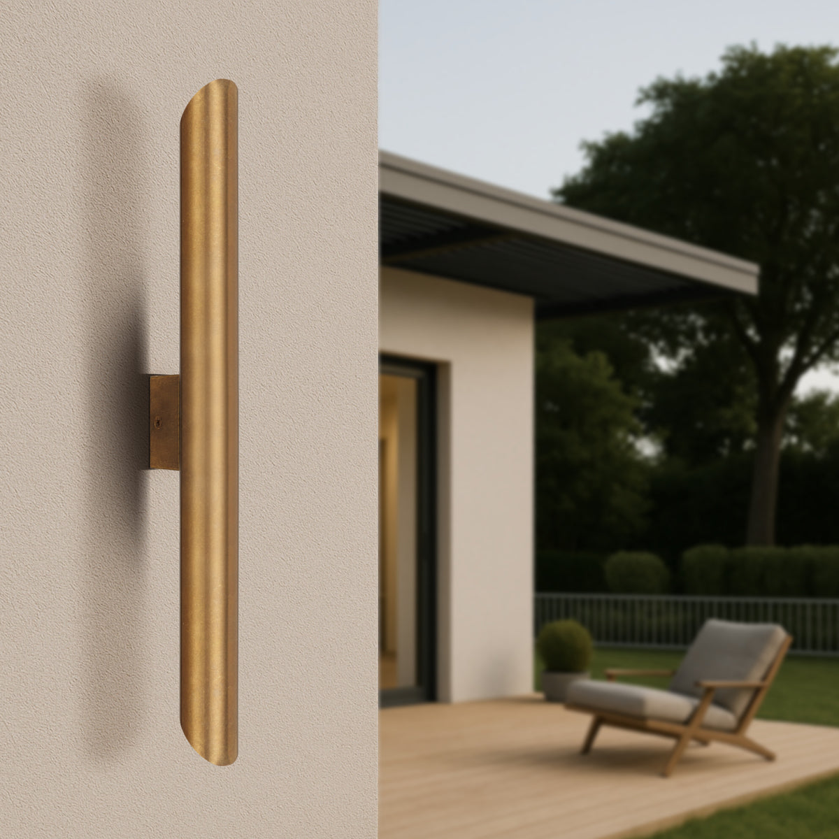 PENROS 2 LIGHT EXTERIOR WALL LIGHT
