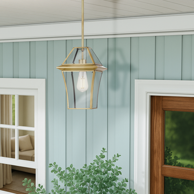 RYE 20 SOLID BRASS PENDANT