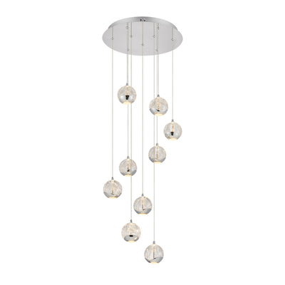 SEGOVIA 9 LIGHT PENDANT