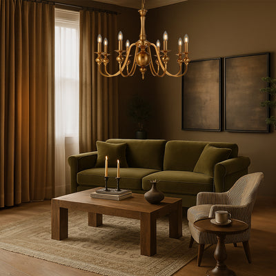 SIEDEL 8 LIGHT PENDANT