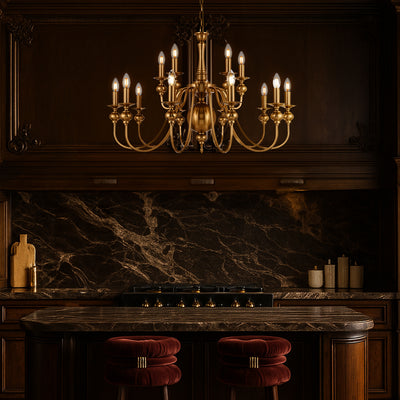 SIEDEL 15 LIGHT PENDANT