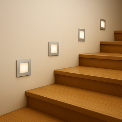 STOW SQUARE STAIR LIGHT 3CCT