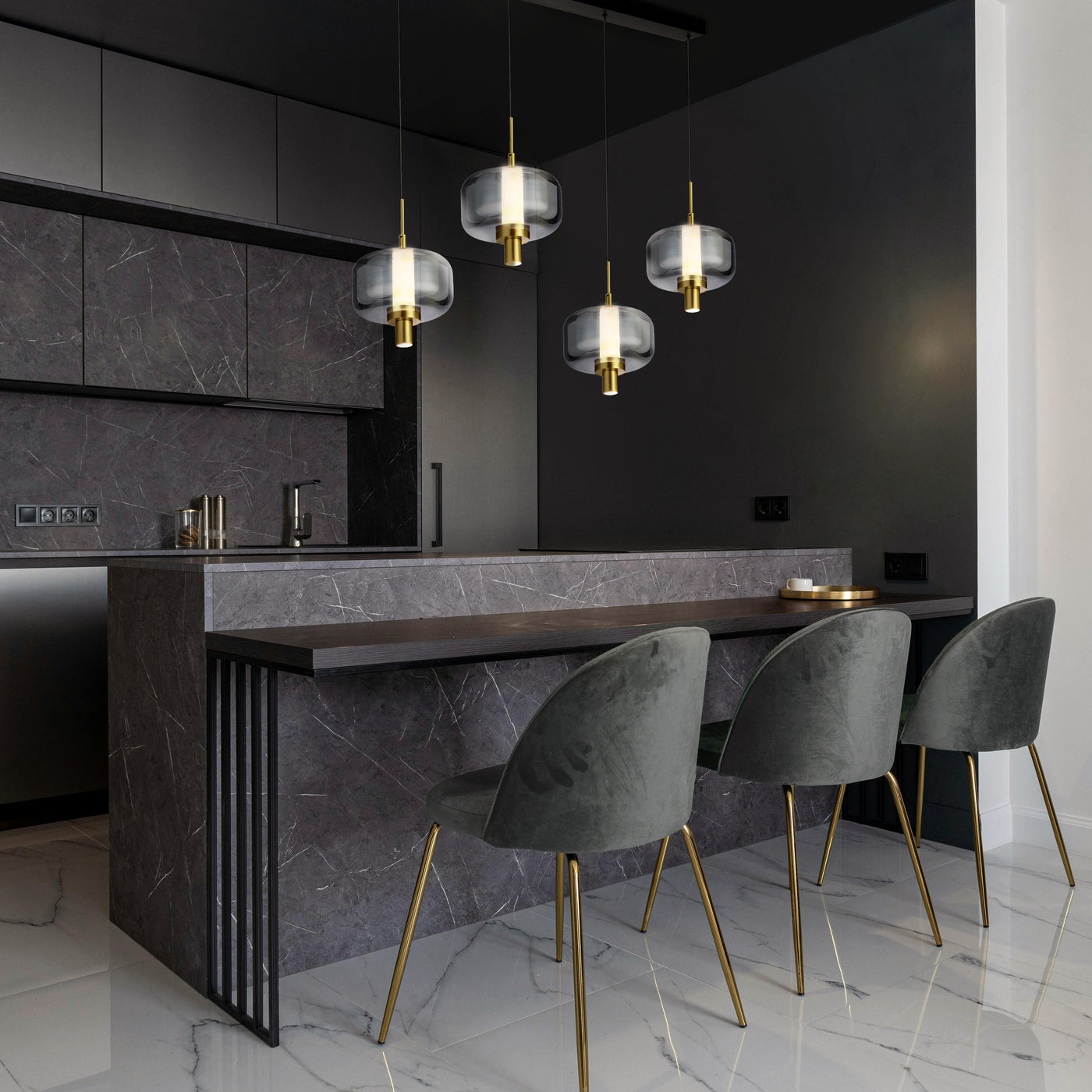 VOLEN 4 LIGHT BAR PENDANT