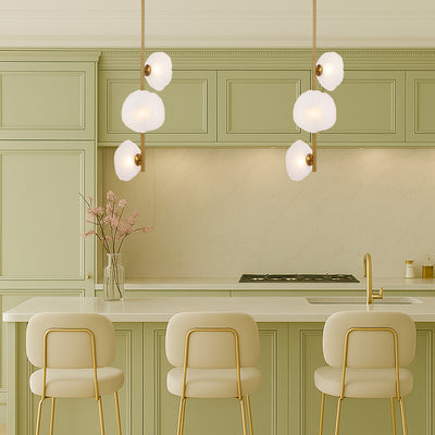 ZECCA 3 LIGHT VERTICAL PENDANT