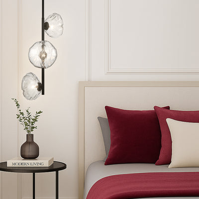 ZECCA 3 LIGHT VERTICAL PENDANT