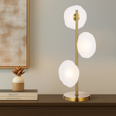 ZECCA 3 LIGHT TABLE LAMP